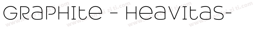 Graphite – Heavitas字体转换